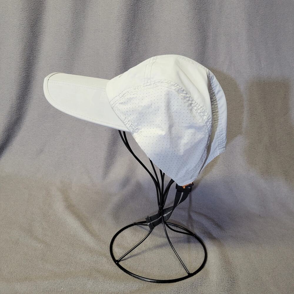 Ellewin Hat Cap Long Bill Beige Foldable SPF 50 Adjustable Lightweight Running